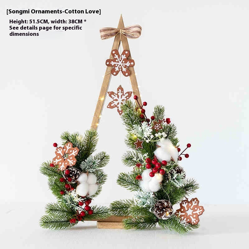 Atmosphere Flower Christmas Decoration Tree Lamp Decoration - clickit2shipit