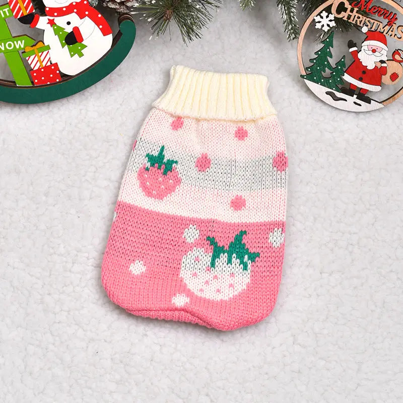 Dog Cat Sweater Pet Clothes Clothing - clickit2shipit