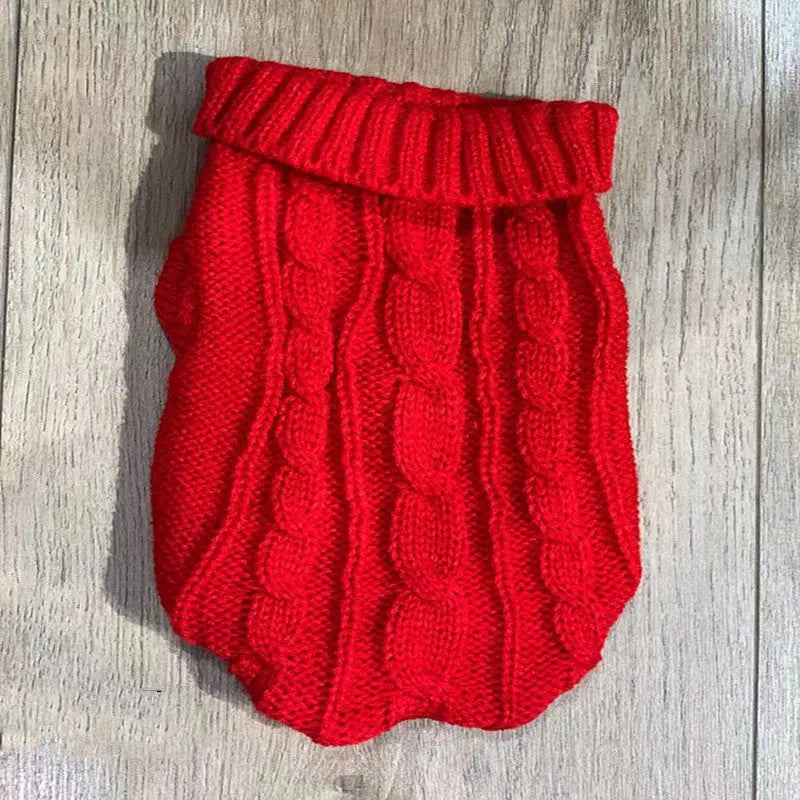 Autumn And Winter Thick Small Size Dog Baby Sweater - clickit2shipit