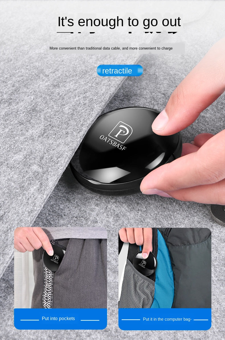 Magnetic Sucker 3-in-1 Data Cable - clickit2shipit