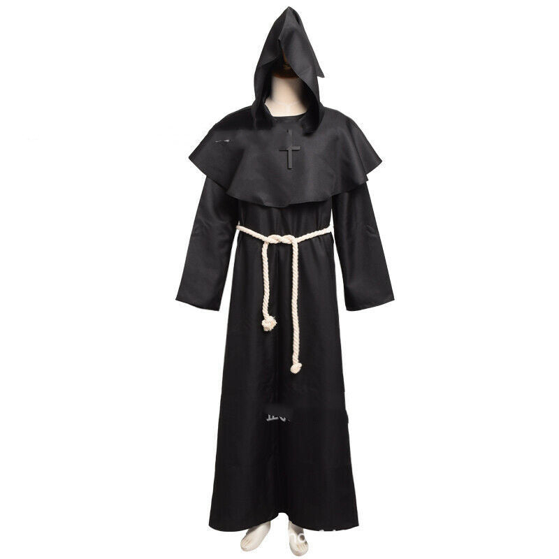Medieval Monk Clothes Monk Robe Wizard Clothes Priest Clothes - clickit2shipit