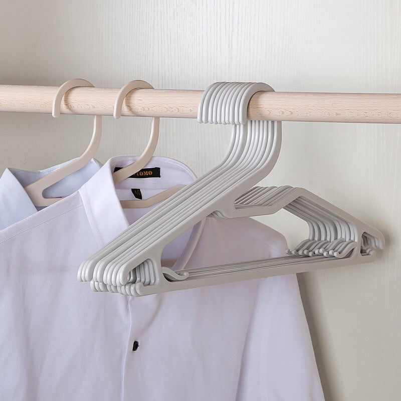 Plastic Seamless Clothes Hanger For Clothes Hanging Clothes Rack - clickit2shipit