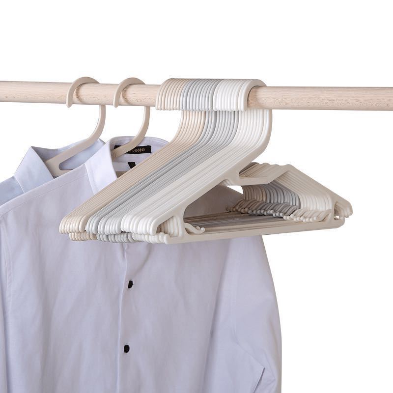 Plastic Seamless Clothes Hanger For Clothes Hanging Clothes Rack - clickit2shipit