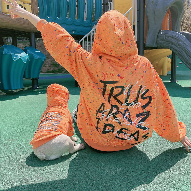 New Product Pet Parent-Child Clothes Pet Clothes Two-Legged Clothes Dog Clothes - clickit2shipit