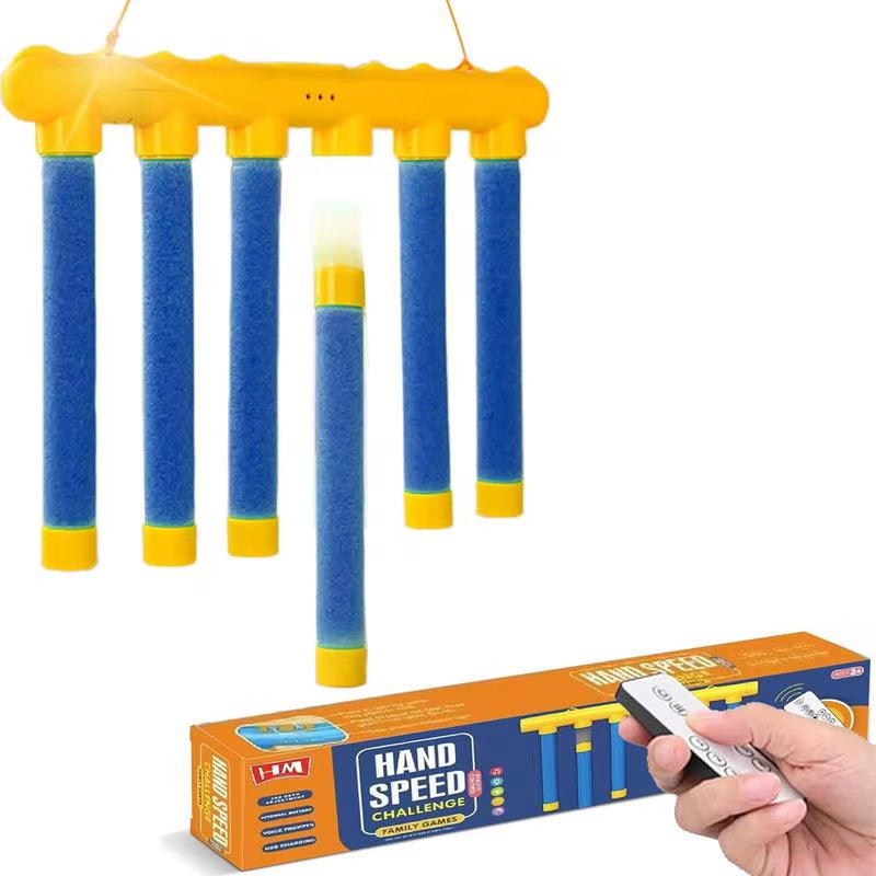 Falling Sticks Challenge: Interactive Reaction Training Toy for Kids and Parents