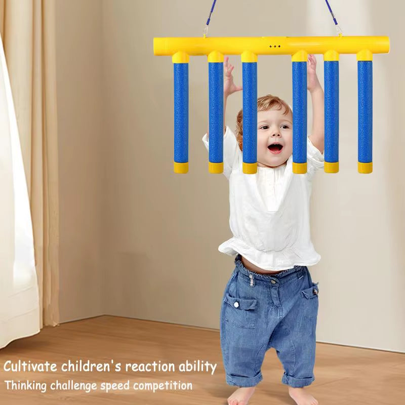 Falling Sticks Challenge: Interactive Reaction Training Toy for Kids and Parents