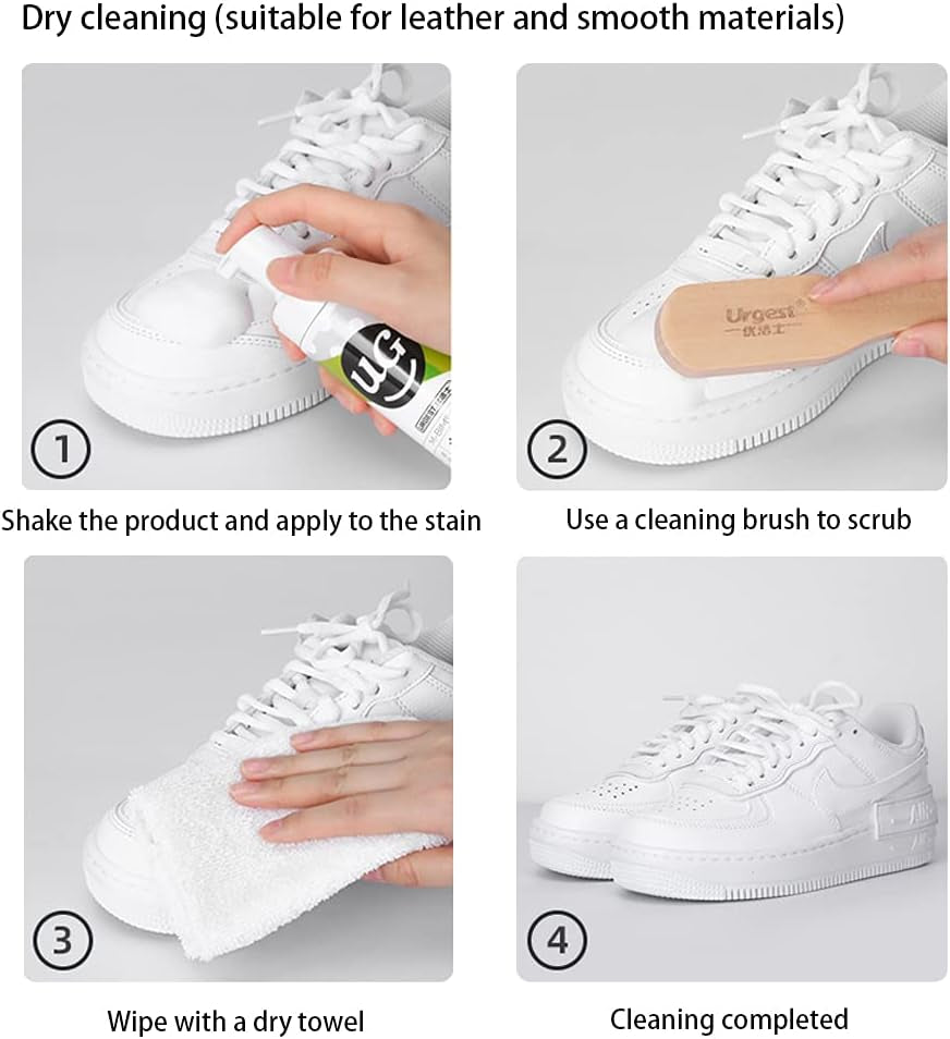 Sneaker Cleaner -  Shoe Cleaner White Shoe Cleaner White Shoe Polish Shoe Whitener 100Ml (3.5 Oz).,10