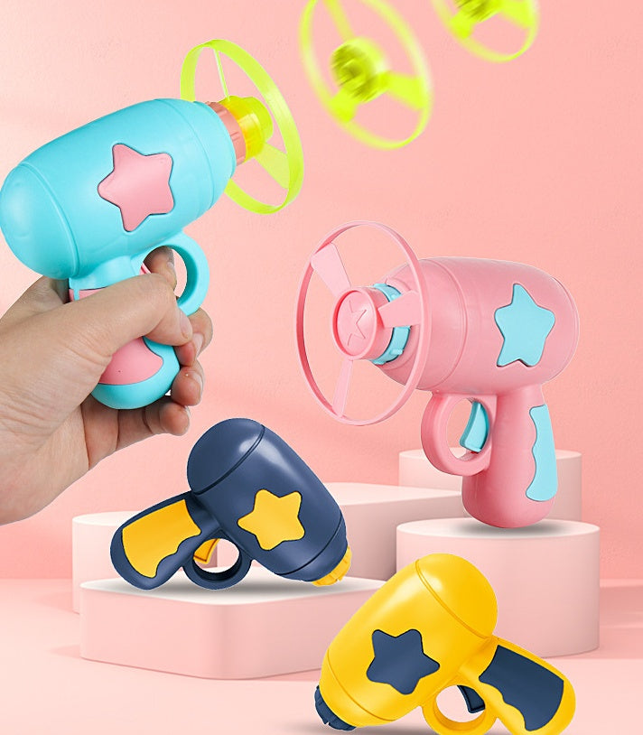 Pet Toy Dog Cat LED Light Toy Luminous Children's Party Toy Bamboo Dragonfly Toy Training Toy Pet Throw Launcher - clickit2shipit