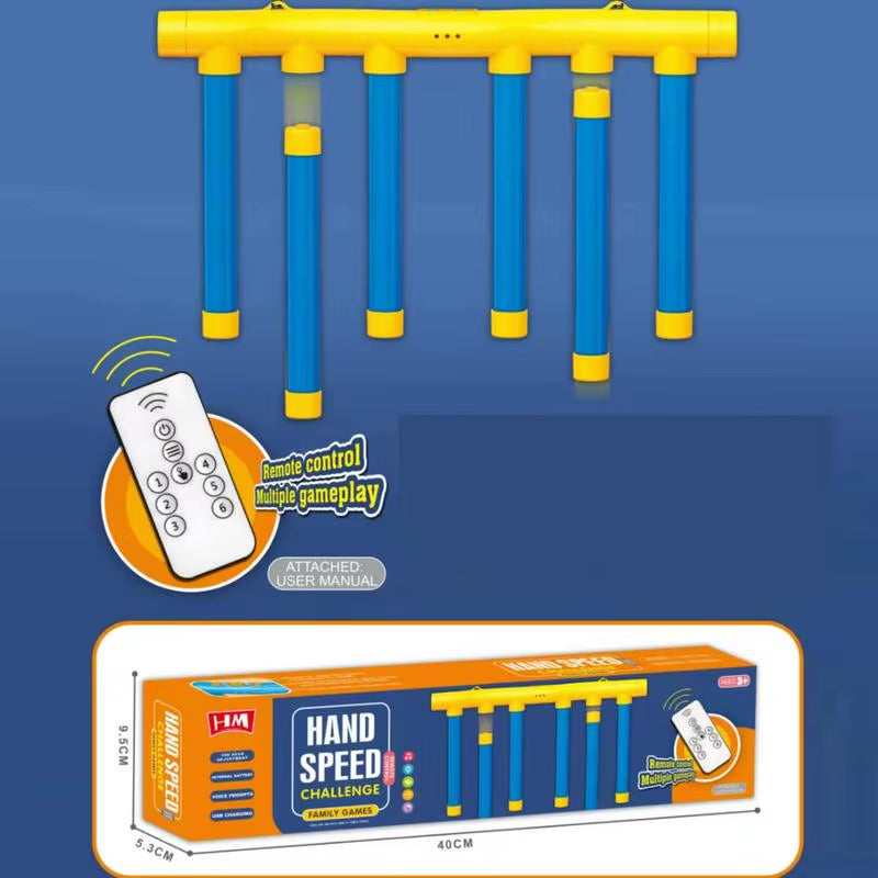 Falling Sticks Challenge: Interactive Reaction Training Toy for Kids and Parents