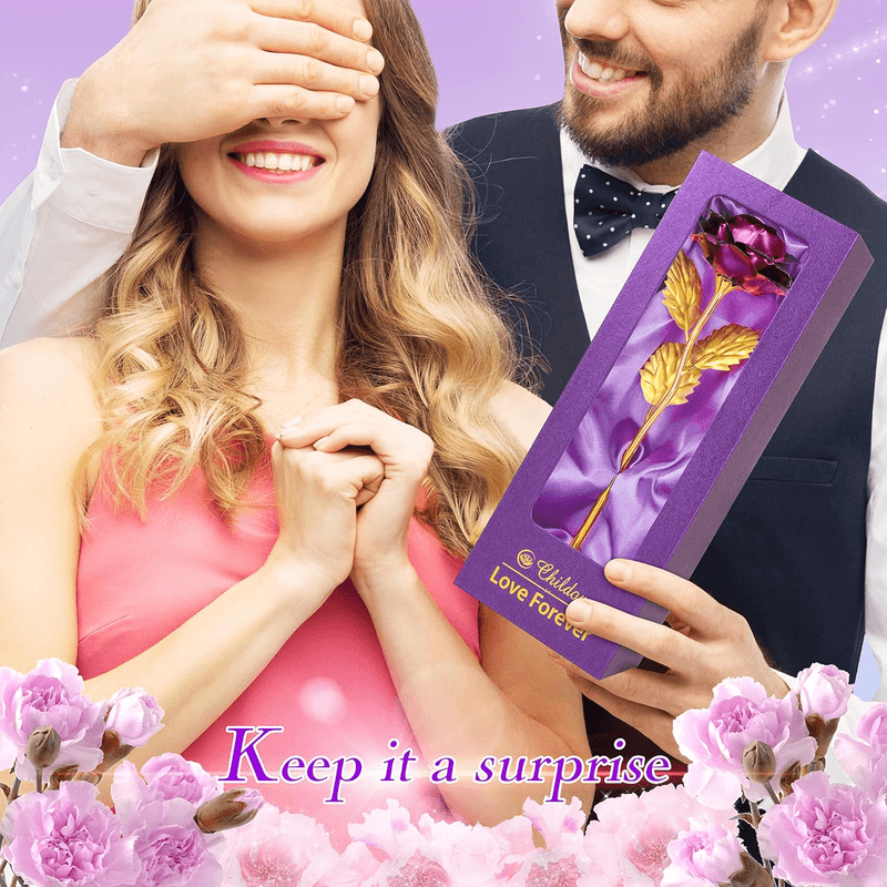 Unique Valentine Gifts for Her - Beautiful Rose Flower Gifts - clickit2shipit