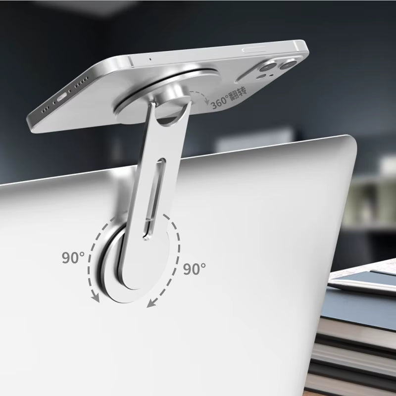 Magnetic Phone Holder for MagSafe – Side Mount Stand for iPhone 14/13/12 & Tesla Monitors