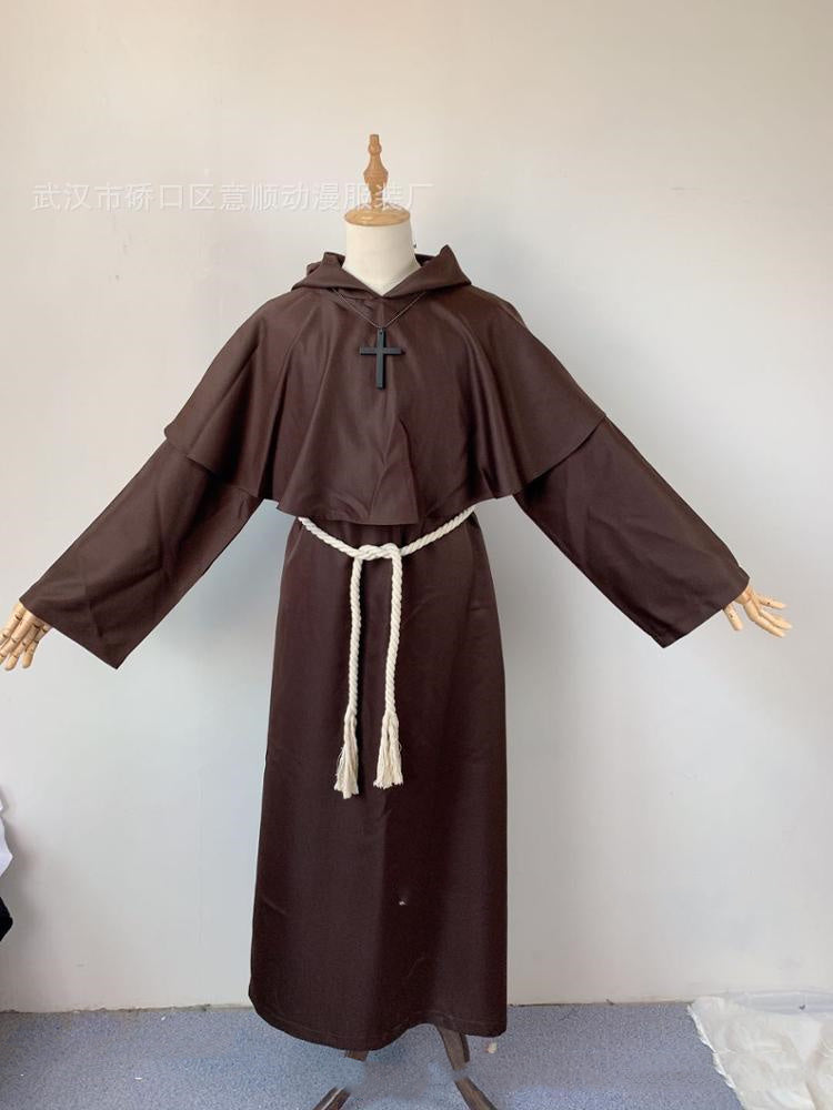 Medieval Monk Clothes Monk Robe Wizard Clothes Priest Clothes - clickit2shipit