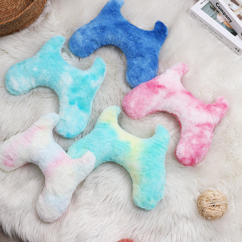 Pet Pillow Super Soft Tie-dyed Plush Cat Supplies Pet Products - clickit2shipit