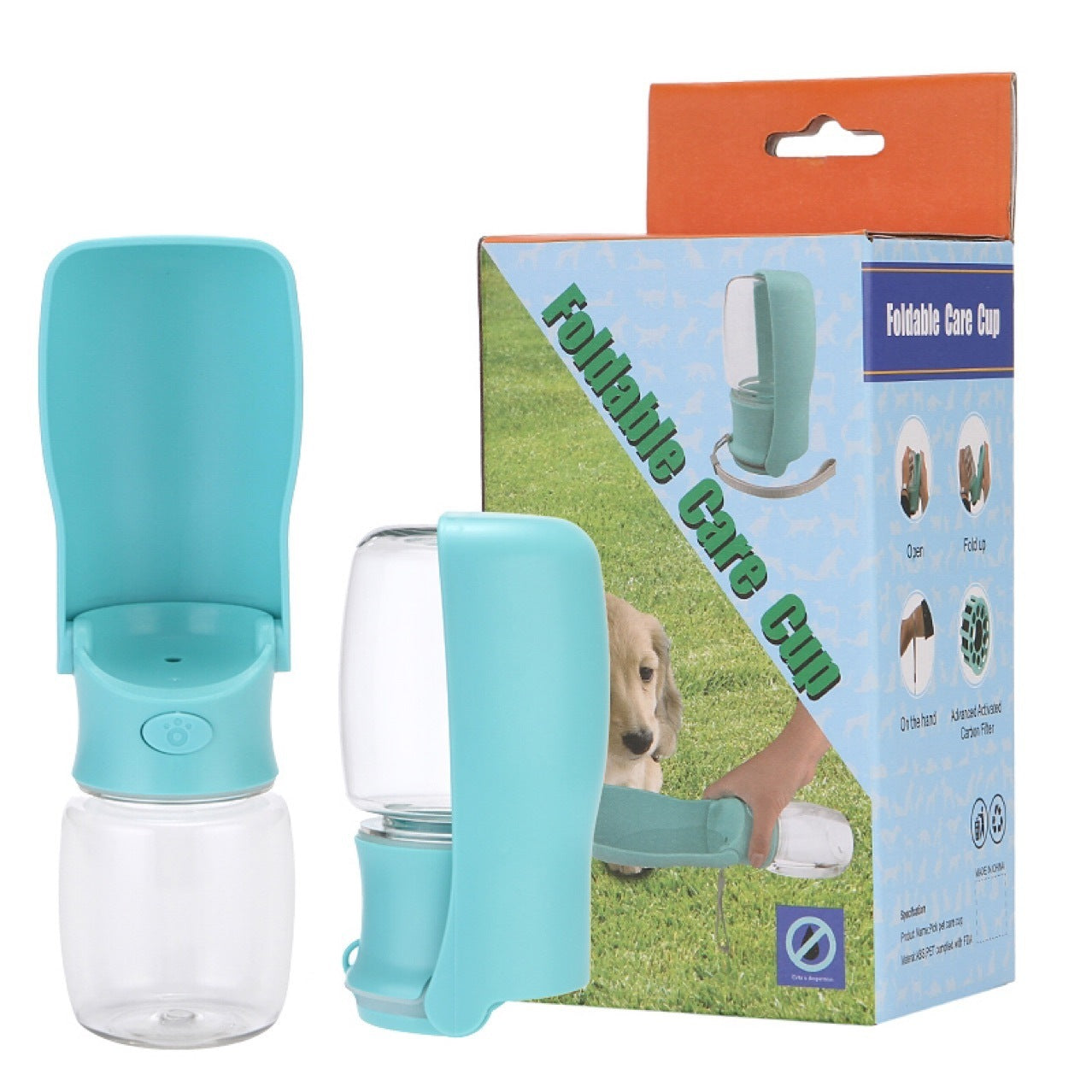 Dog Portable Water Bottle Foldable Pet Water Dispenser Pet Products - clickit2shipit