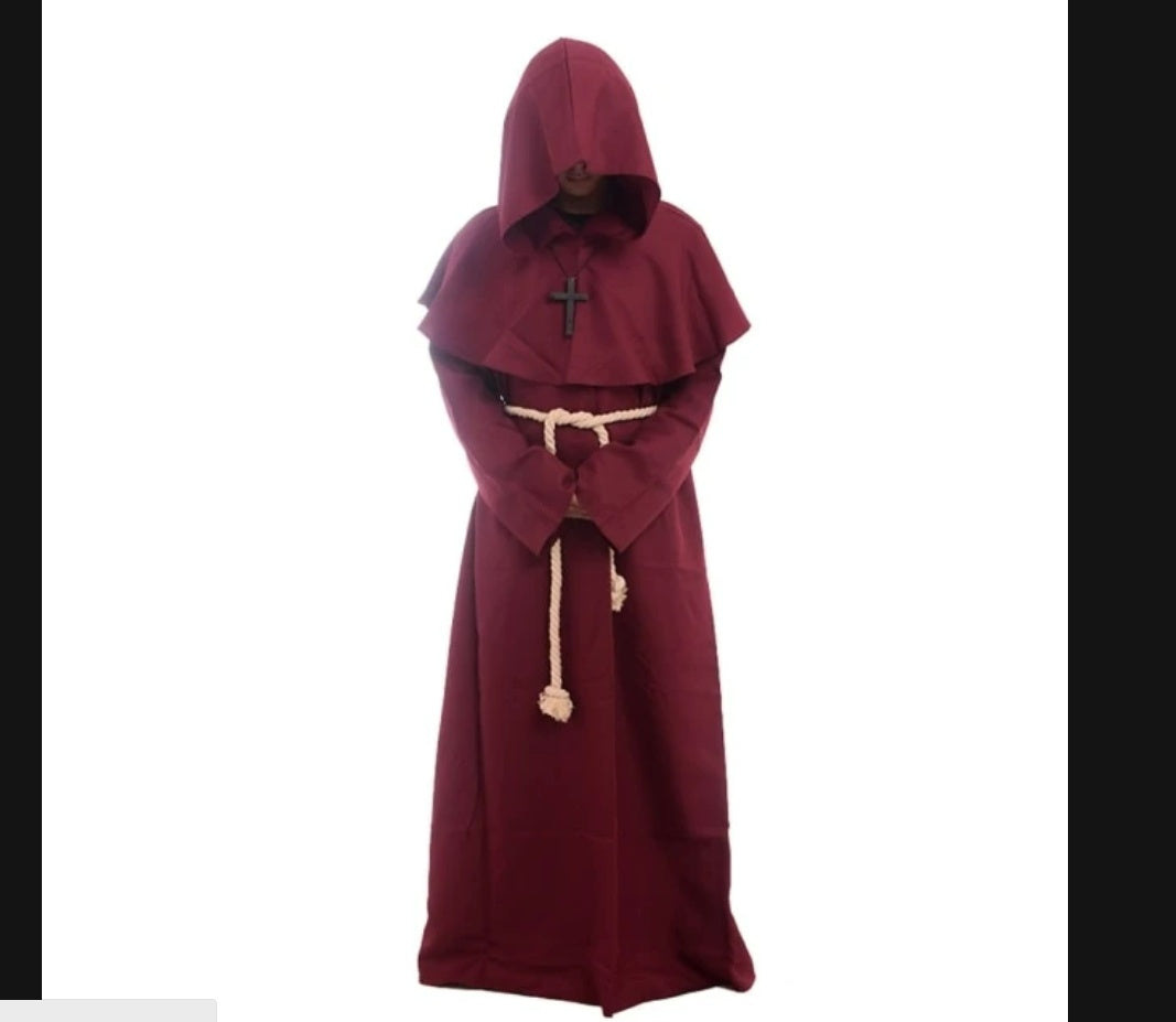 Medieval Monk Clothes Monk Robe Wizard Clothes Priest Clothes - clickit2shipit