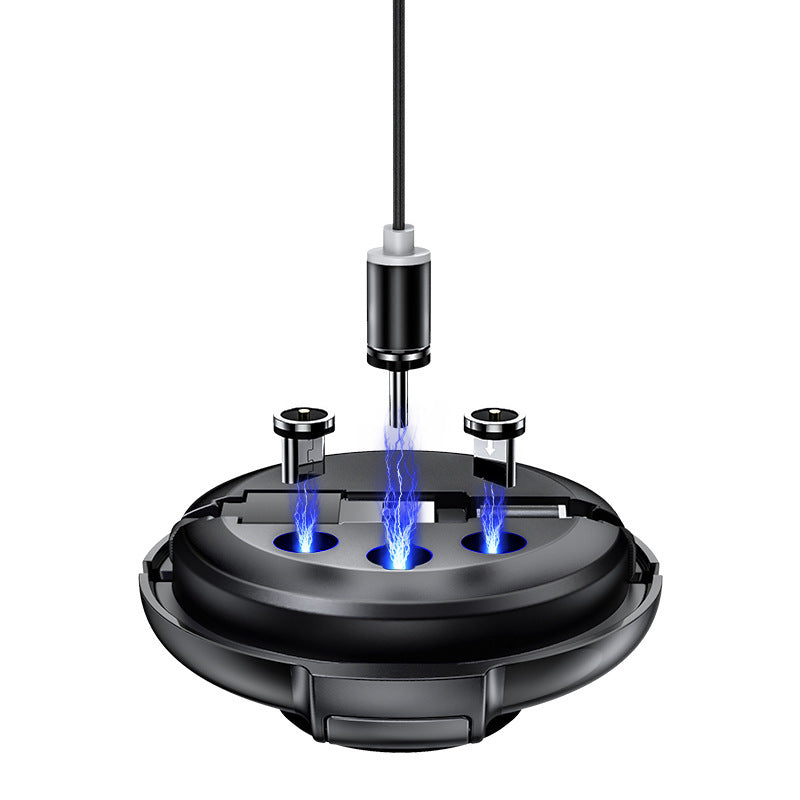 Magnetic Sucker 3-in-1 Data Cable - clickit2shipit