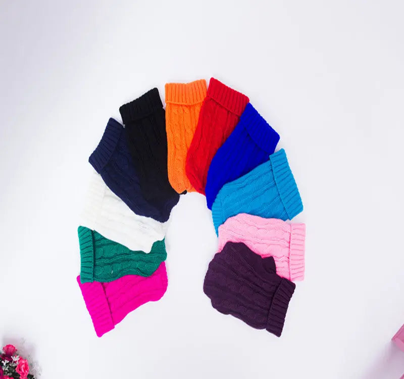 Autumn And Winter Thick Small Size Dog Baby Sweater - clickit2shipit