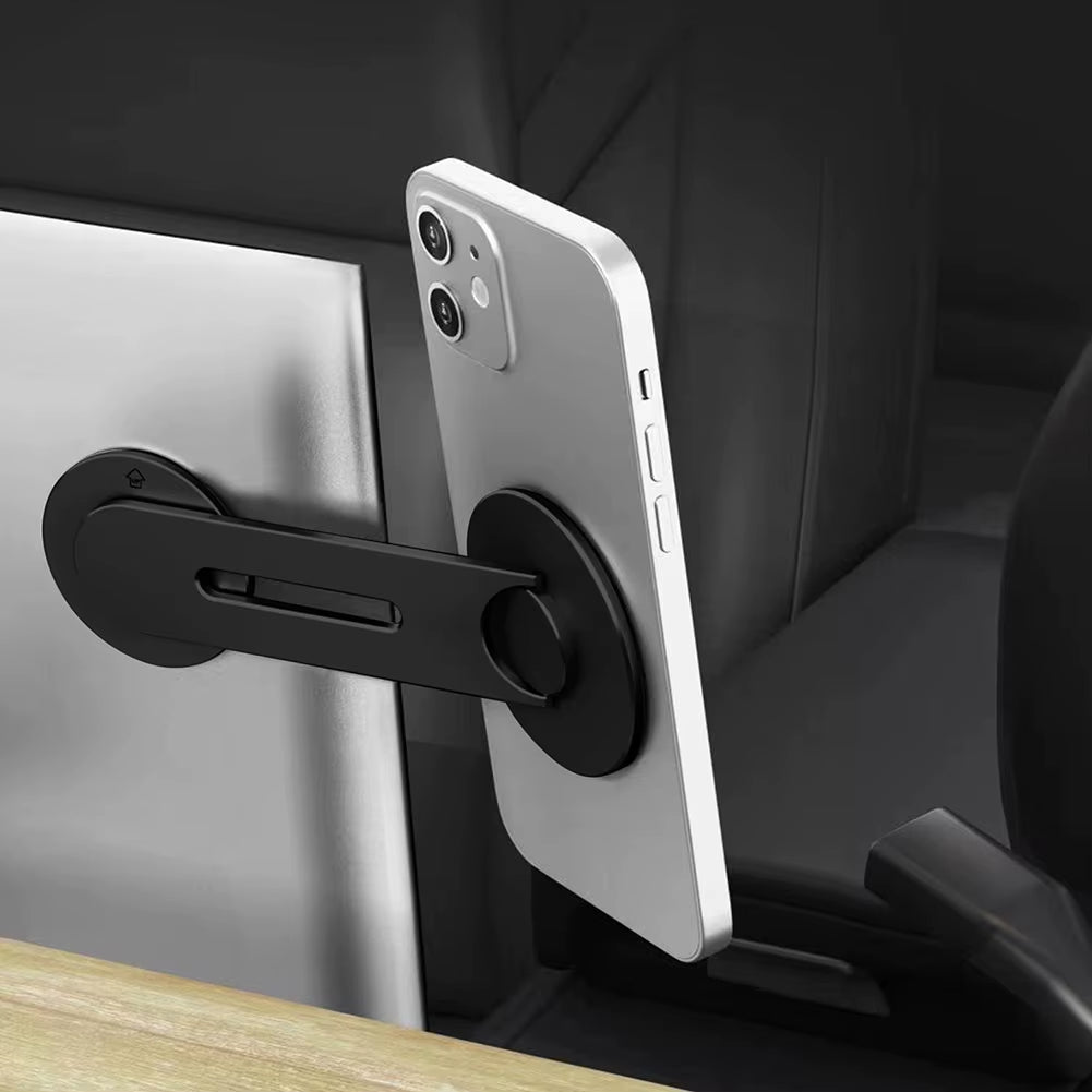 Magnetic Phone Holder for MagSafe – Side Mount Stand for iPhone 14/13/12 & Tesla Monitors