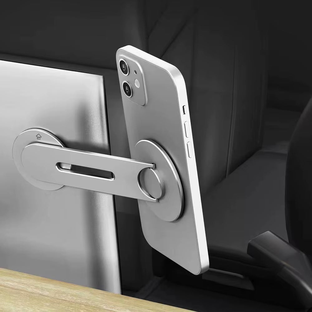 Magnetic Phone Holder for MagSafe – Side Mount Stand for iPhone 14/13/12 & Tesla Monitors