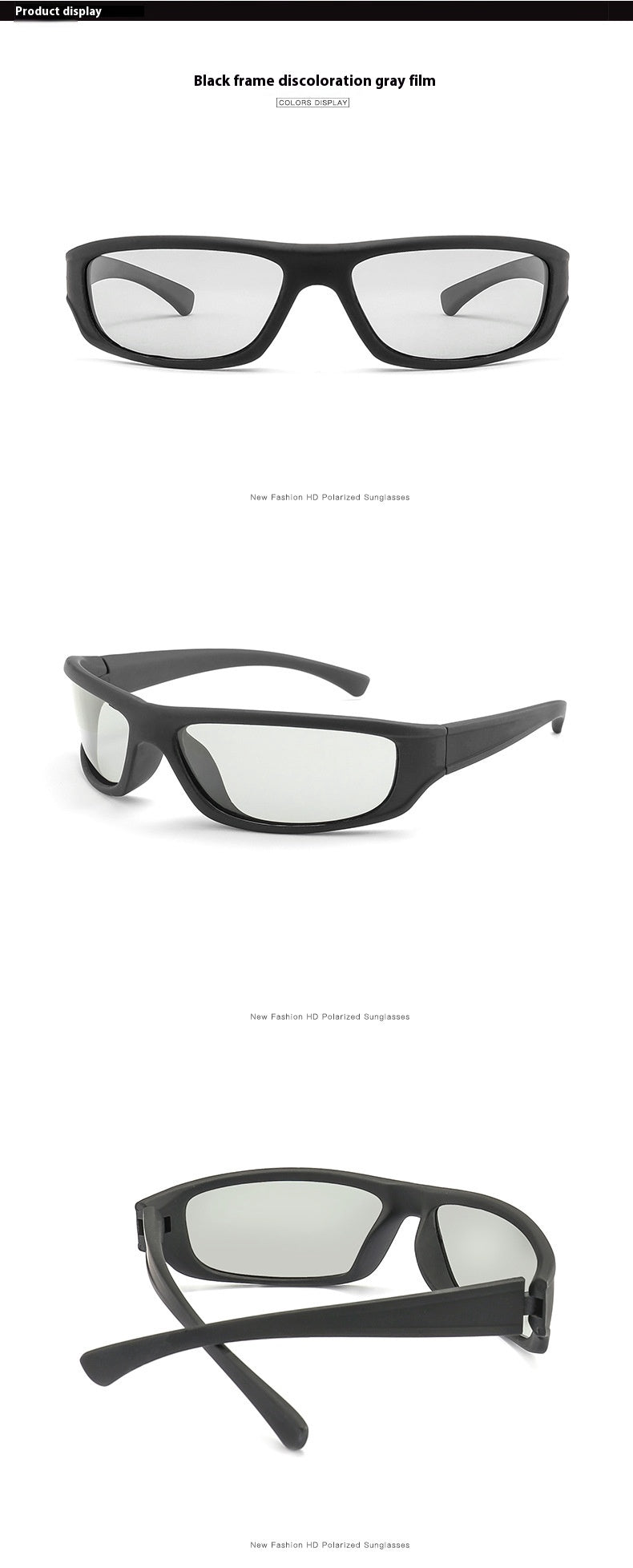 Outdoor Equipment Color Changing Lens Athletic Glasses