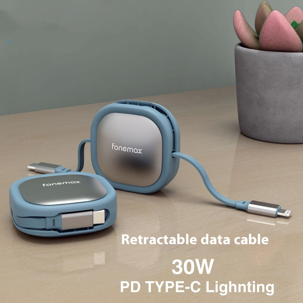 Telescopic Data Cable Mobile Phone PD Fast Charging Portable Charging Cable - clickit2shipit
