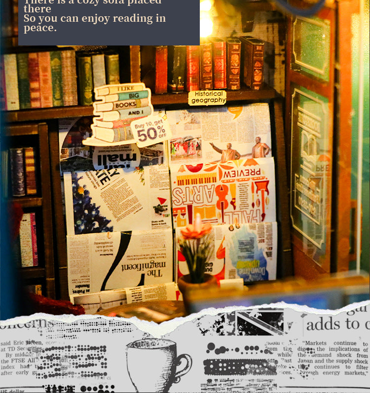 Shop Theater Handmade Diy Model - clickit2shipit