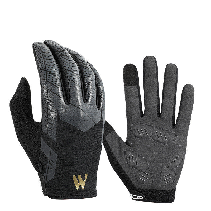 Riding Full Finger Shock Absorbing Gloves Outdoor Equipment
