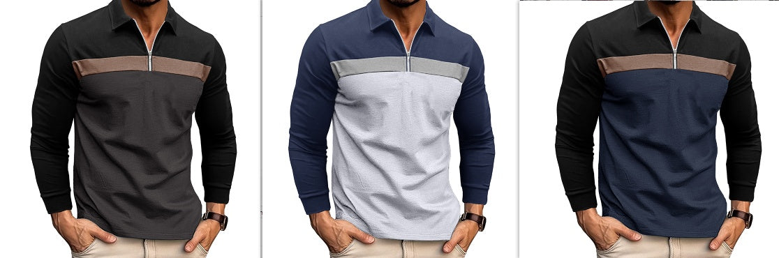 New Polo Collar Polo Men's T-shirt - clickit2shipit
