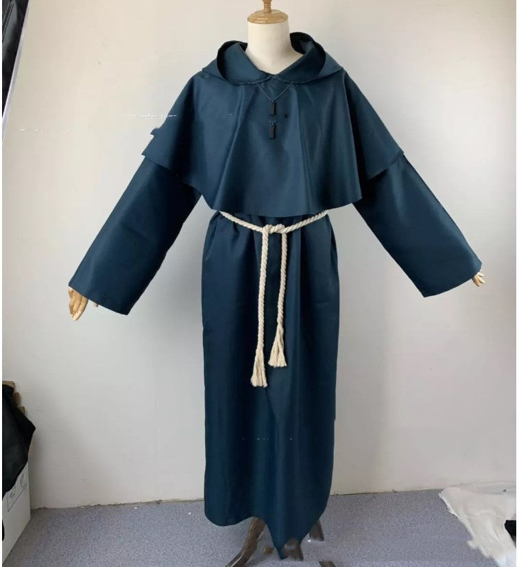 Medieval Monk Clothes Monk Robe Wizard Clothes Priest Clothes - clickit2shipit