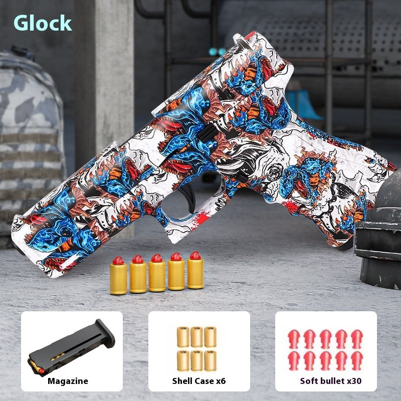 Automatic Breech Toy Gun Puzzle Toy - clickit2shipit