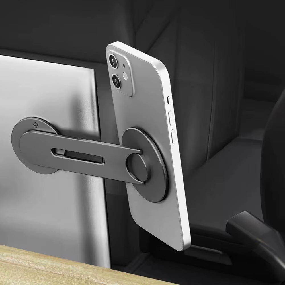 Magnetic Phone Holder for MagSafe – Side Mount Stand for iPhone 14/13/12 & Tesla Monitors