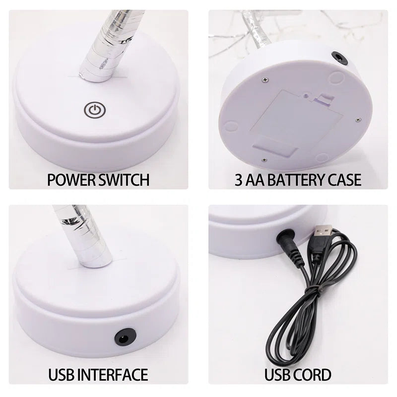 Jerrie Adjustable USB Desk Lamp