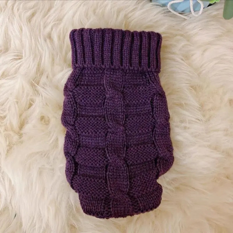 Cat Clothes Cat Pet Supplies Autumn Winter Knitted Sweater Cute Net Red - clickit2shipit