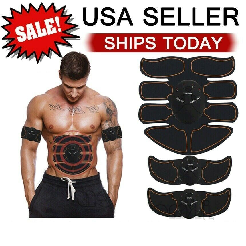 Electric Muscle Toner – ABS Toning Belt & Belly Fat Burner with EMS Technology