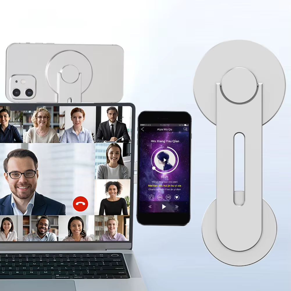 Magnetic Phone Holder for MagSafe – Side Mount Stand for iPhone 14/13/12 & Tesla Monitors