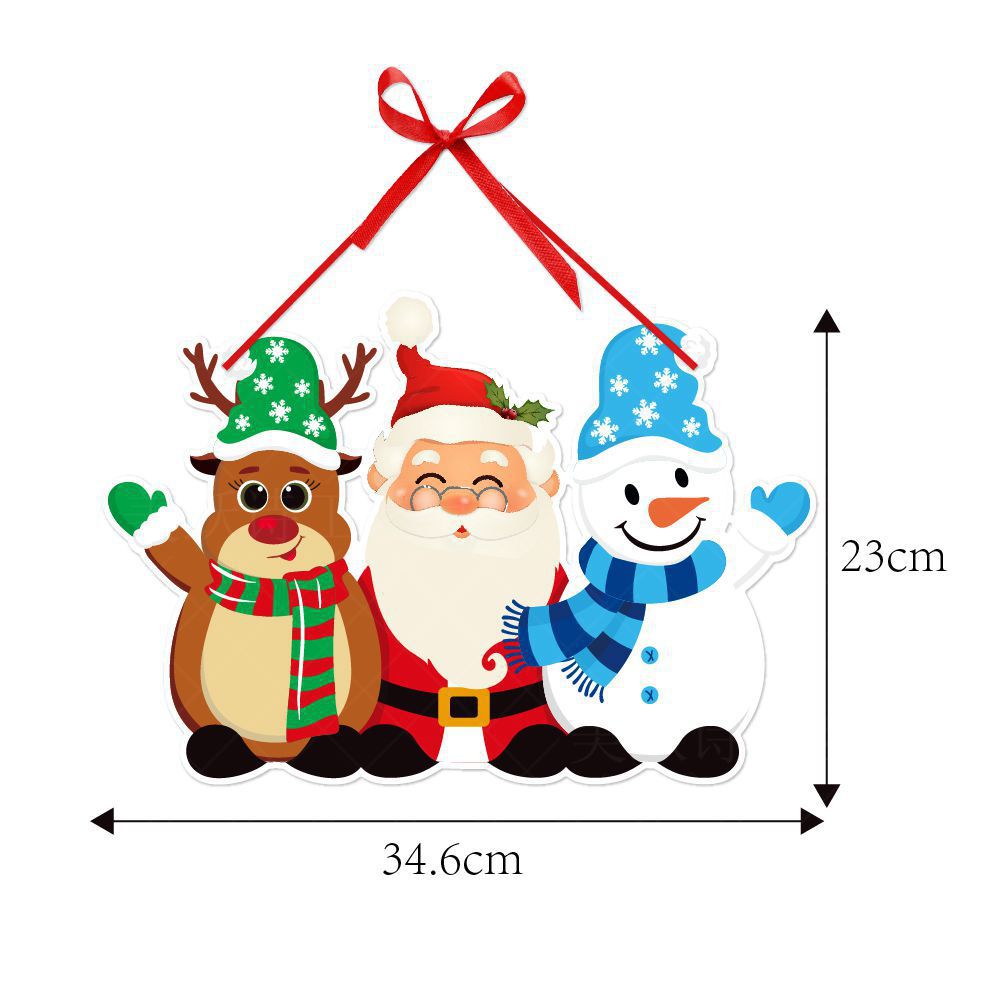 Christmas Decoration Door Width Hanging Decoration Party Decoration - clickit2shipit
