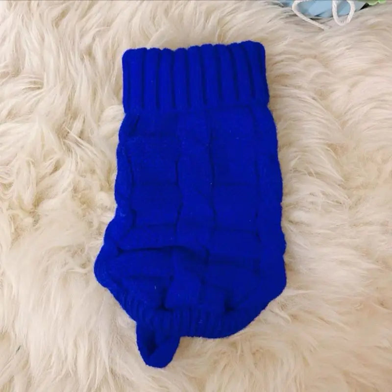 Cat Clothes Cat Pet Supplies Autumn Winter Knitted Sweater Cute Net Red - clickit2shipit